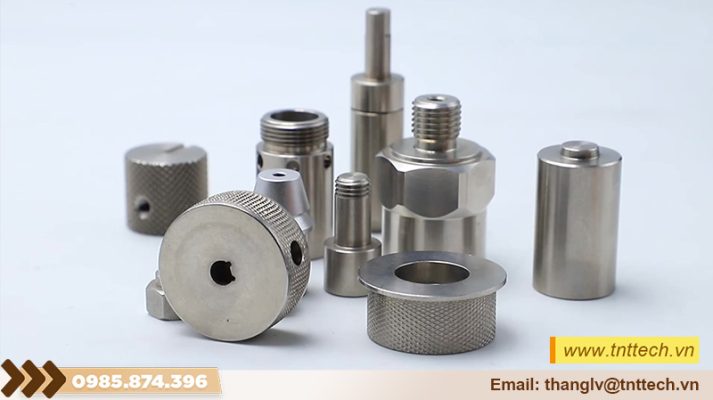 Gia công tiện vật liệu Inox - tnttech.vn