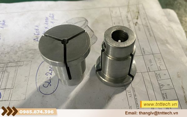 Gia công collet kẹp dụng cụ