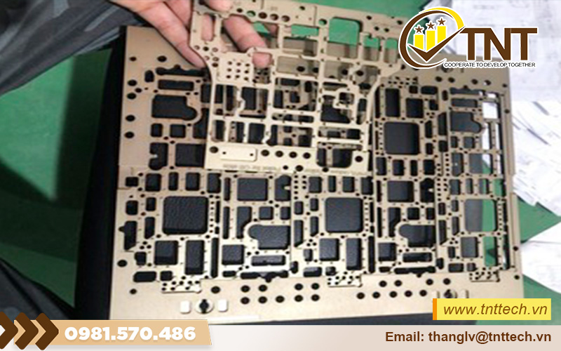 Gia công tấm gá cơ khí