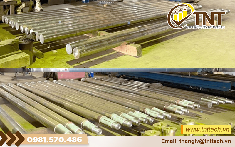 Gia công tiện trụ dài