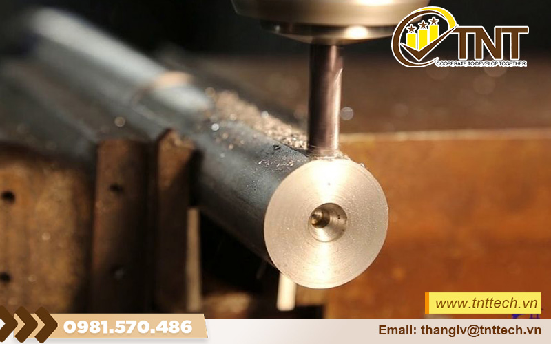Gia công phay the bằng dao phay ngón
