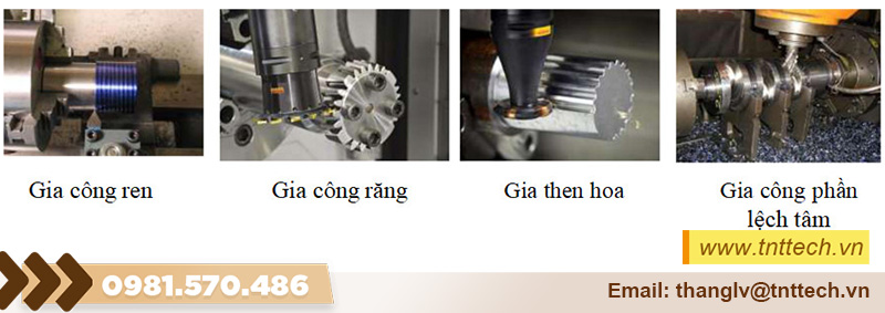 Gia công trục then hoa