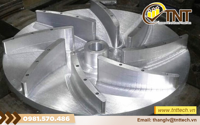 Gia công chi tiết nhôm phúc tạp