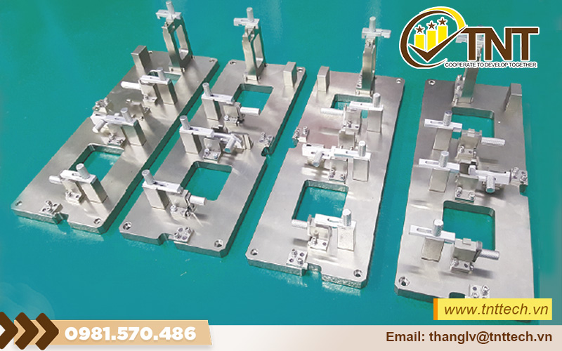 Gia công đế gá, đế đồ gá chất lượng cao