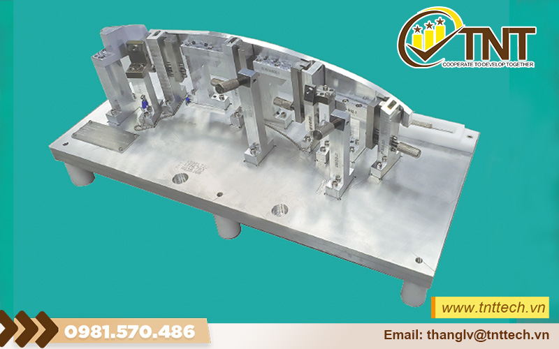 Sản phẩm đế gá Cơ khí TNT tech gia công chất lượng cao