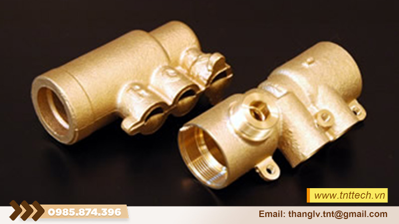 Gia công sản phẩm đồng sau khi đúc