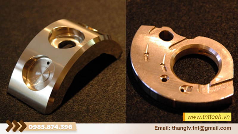 Gia công sản phẩm đồng  sau khi đúc