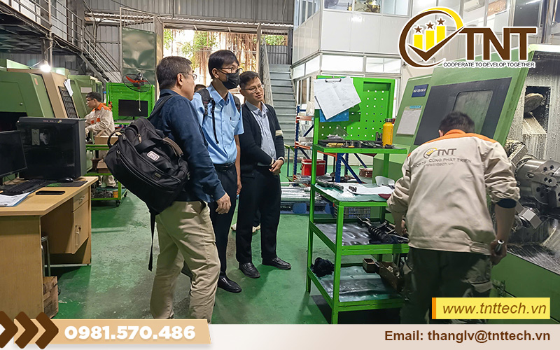 Đối tác nhật đến thăm công ty