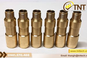 Gia công tiện chi tiết đồng chất lượng cao