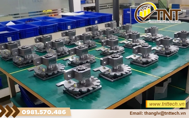 Gia công loạt cum chi tiết cơ khí chính xác