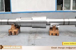 Gia công trục kích thước siêu lớn
