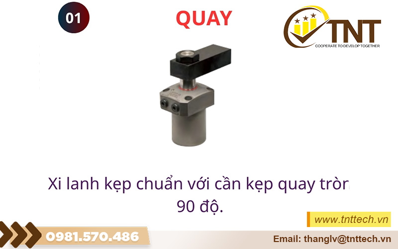 Kẹp đồ gá quay