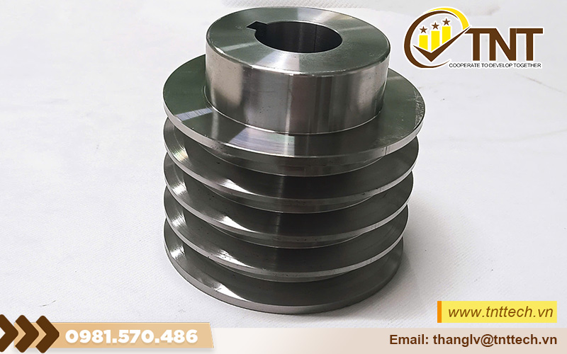 Gia công đầu buly