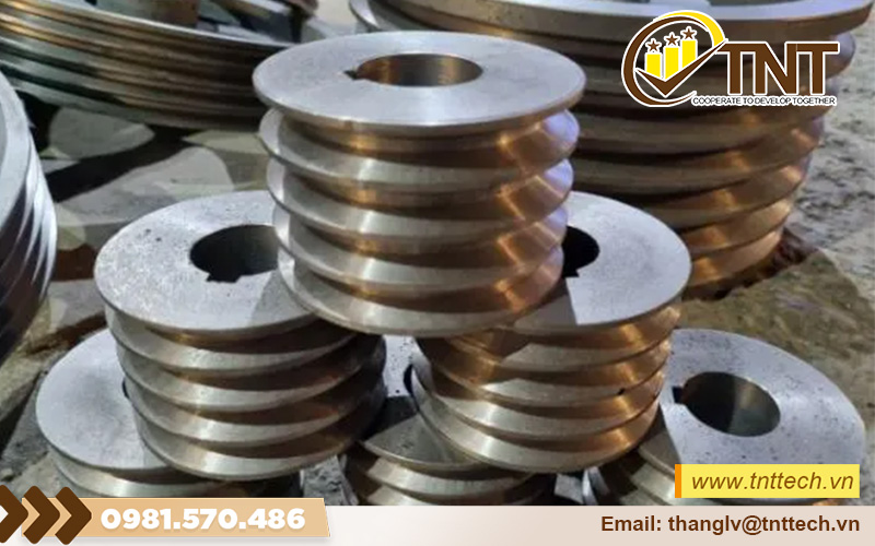 Gia công đầu buly