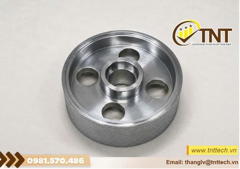 Gia công buly lăn nhám