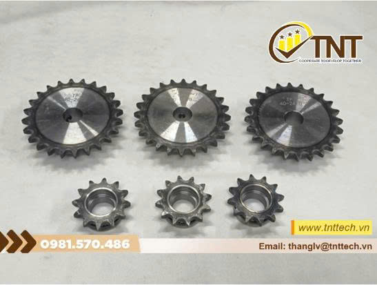 Gia công nhông xích theo yêu cầu