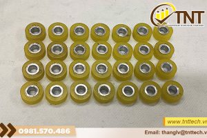 Gia công con lăn bọc cao su số lượng