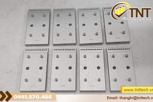 Gia công tấm bắt bulong dọc cơ khí TNT Tech