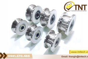 Gia công tiện con lăn dẫn hướng theo yêu cầu