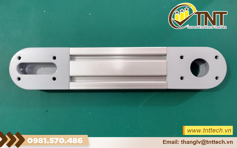 gia công gối đỡ băng tải nhôm theo yêu cầu